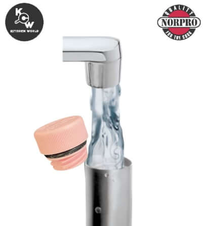 ที่ตักไอศกรีมอควาอลูมิเนียมหล่อวงรี Norpro 687 ขนาด 23 ซม._2